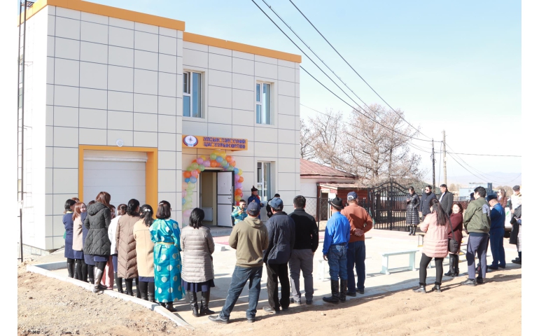 Хужиртын цаг уурын станц шинэ барилгатай болов