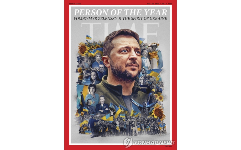 Украины ерөнхийлөгч “Time” сэтгүүлийн “Оны онцлох хүн”-ээр шалгарчээ